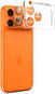 Objektiv-Schutzglas Spigen Glass tR EZ Fit Optik Pro XL 1 Pack Orange iPhone 17 Pro - Ochranné sklo na objektiv