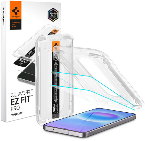 Spigen Glass tR EZ Fit Pro 2 Pack Samsung Galaxy A57 5G - Glass Screen Protector - Main image