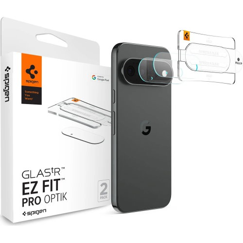Spigen Glass TR EZ Fit Optik Pro 2 Pack Crystal Clear Google Pixel 11 Pro - Camera Glass - Main image