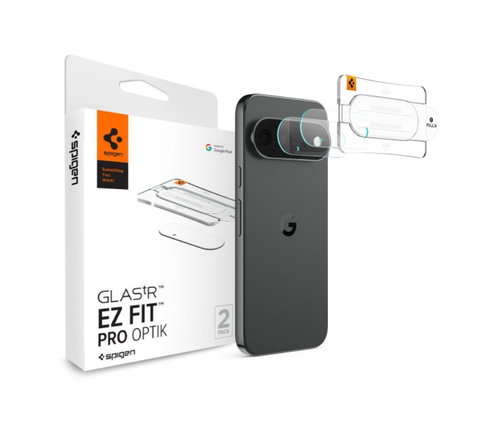 Spigen Glass TR EZ Fit Optik Pro 2-Pack Crystal Clear Google Pixel 11 Pro XL - Camera Glass - Main image