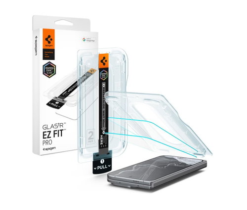 Spigen Glass TR EZ Fit Pro 2-Pack for Google Pixel 11 Pro Fold - Glass Screen Protector - Main image
