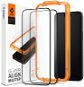 Spigen Glass tR AlignMaster 2 Pack FC Black iPhone 15 Plus - Ochranné sklo