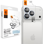 Spigen Glass Tr EZ Fit Optik Pro 2-Pack Light Blue for iPhone 18 Pro Max/18 Pro - Camera Glass