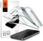 Ochranné sklo Spigen Glass tR EZ Fit 2 Pack FC Black iPhone 15 Plus - Ochranné sklo