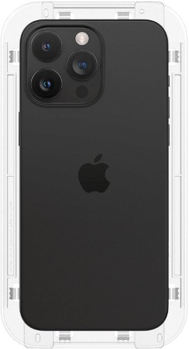 Verre trempé Spigen iPhone 15 Plus Glas.tr ez Fit 2-pack