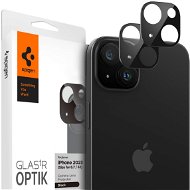 Spigen Glass tR Optik 2 Pack Black iPhone 15/15 Plus/14/14 Plus - Schutzglas