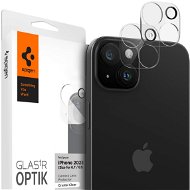 Spigen Glass tR Optik 2 Pack Crystal Clear iPhone 15/15 Plus/14/14 Plus - Üvegfólia