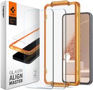 Spigen Glass tR AlignMaster 2 Pack Samsung Galaxy S23 FE - Schutzglas