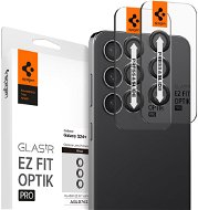 Ochranné sklo Spigen Glass tR EZ Fit Optik Pro 2 Pack Black Samsung Galaxy S24+ - Ochranné sklo