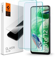 Spigen Glas TR Slim 2er-Set Xiaomi Redmi Note 12 5G/POCO X5 5G - Schutzglas