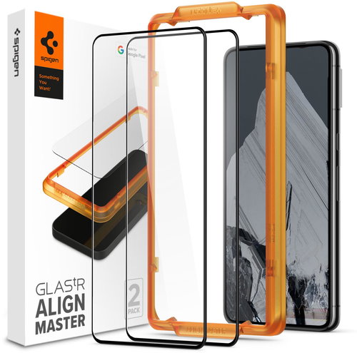 Spigen Glass tR AlignMaster 2 Pack Google Pixel 8 Pro - Glass Screen Protector - Main image