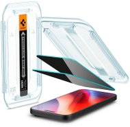 Spigen Glass tR EZ Fit (Privacy) 2 Pack transparency iPhone 17 Pro/17/16 Pro - Glass Screen Protector