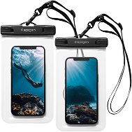 Spigen A601 Waterproof Phone Case 2 Pack Clear - Puzdro na mobil