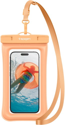Spigen Aqua Shield WaterProof Floating Case A610 1 Pack Apricot - Softcase-Handyhülle - Hauptbild