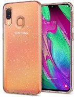 Spigen Liquid Crystal Glitter Clear Samsung Galaxy A40 - Telefon tok