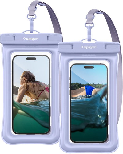 Spigen Aqua Shield WaterProof Floating Case A610 2 Pack Aqua Blue - Softcase-Handyhülle - Hauptbild