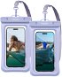 Spigen Aqua Shield WaterProof Floating Case A610 2 Pack Aqua Blue - Puzdro na mobil