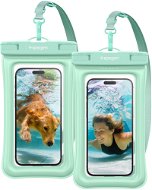 Spigen Aqua Shield WaterProof Floating Case A610 2 Pack Mint - Handyhülle