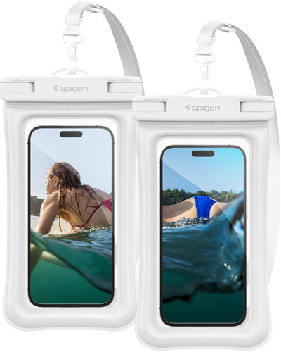 Spigen Aqua Shield WaterProof Floating Case A610 2 Pack White - Softcase-Handyhülle - Hauptbild