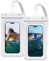 Spigen Aqua Shield A610 fehér vízálló úszótok - 2 db - Mobiltelefon tok