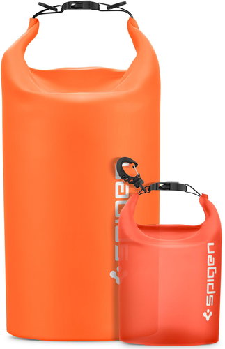 Spigen Aqua Shield WaterProof Dry Bag 20L + 2L A630 Sunset Orange - Wasserabweisender Beutel - Hauptbild