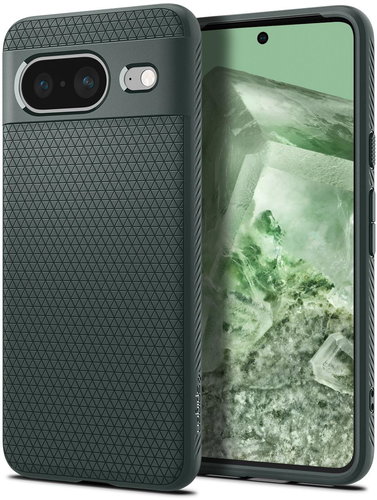 Spigen Liquid Air Abyss Green Google Pixel 8 - Handyhülle - Hauptbild