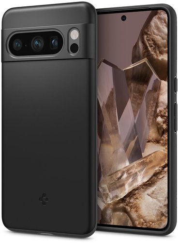 Spigen Thin Fit Black Google Pixel 8 Pro - Phone Cover - Main image