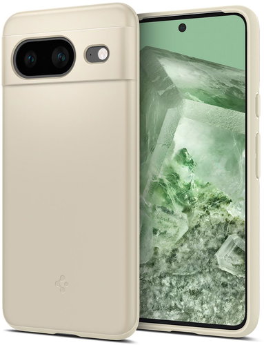 Spigen Thin Fit Mute Beige Google Pixel 8 - Phone Cover - Main image