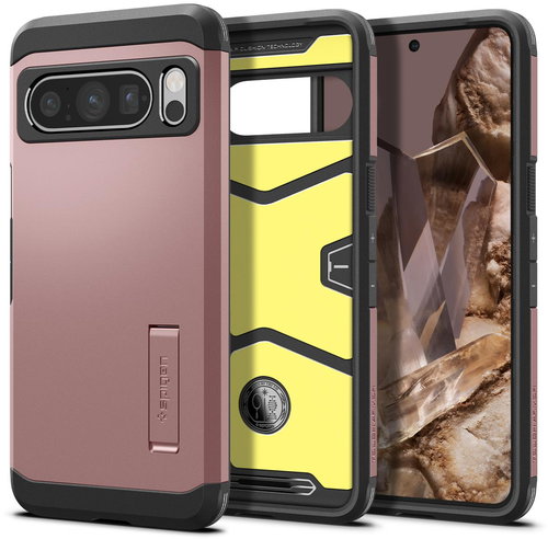 Spigen Tough Armor Rose Gold Google Pixel 8 Pro - Phone Cover - Main image