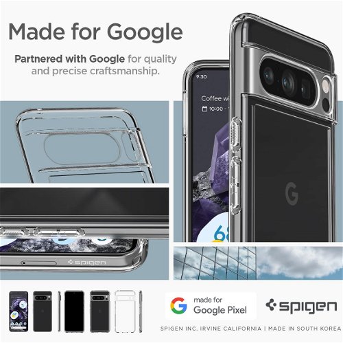 Spigen Ultra Hybrid Google Pixel 7 Case - Crystal Clear