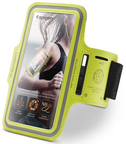 Spigen Velo A700 Sportarmband 6" Neon - Softcase-Handyhülle - Hauptbild