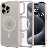 Spigen Ultra Hybrid MagSafe Frost Natural Titanium iPhone 15 Pro - Phone Case
