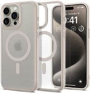 Spigen Ultra Hybrid MagSafe Frost Natural Titanium iPhone 15 Pro Max - Phone Case