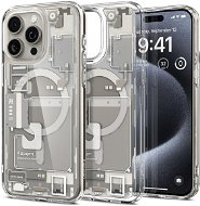 Spigen Ultra Hybrid MagSafe Zero One Natural Titanium iPhone 15 Pro - Handyhülle