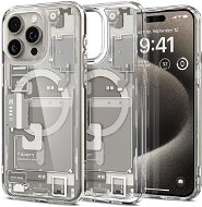 Spigen Ultra Hybrid MagSafe Zero One Natural Titanium iPhone 15 Pro Max - Phone Case