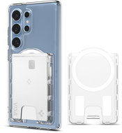 Spigen Ultra Hybrid Wallet MagSafe Crystal Clear Samsung Galaxy S25 Series -  MagSafe Wallet