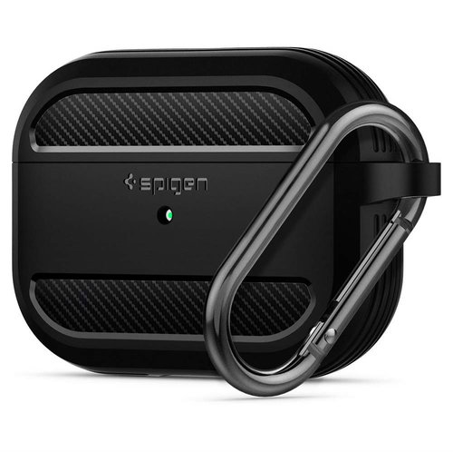 Spigen Rugged Armor Black AirPods Pro - Pouzdro na sluchátka - Hlavní obrázek