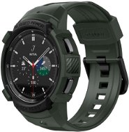 Ochranný kryt na hodinky Spigen Rugged Armor Pro Military green Samsung Galaxy Watch 4 Classic (46 mm) - Ochranný kryt na hodinky