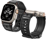 Spigen Rugged Ultra Band Matte Black Apple Watch 49 mm/45 mm/44 mm/42 mm - Remienok na hodinky