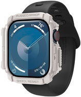 Spigen Rugged Armor Dune Beige Apple Watch 10 46mm - Protective Watch Cover