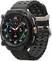 Spigen Rugged Armor Matte Black Samsung Galaxy Watch 8 Classic (46mm) - Ochranný kryt na hodinky