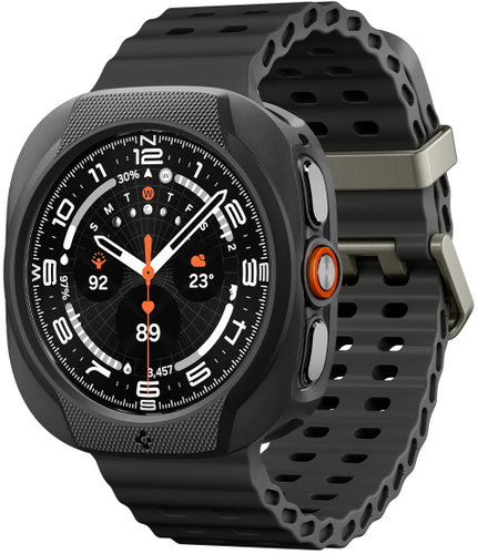 Spigen Liquid Air Samsung Galaxy Watch Ultra 2 47mm Matte Black - Protective Watch Cover - Main image