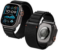 Spigen Fabric Band (hook) Apple Watch 49mm/46mm/45mm/44mm Black - Watch Strap