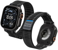 Spigen Fabric Band Hook And Loop Apple Watch 49mm/46mm/45mm/44mm Black - Watch Strap