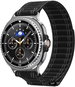 Watch Strap Spigen Fabric Band Hook And Loop Samsung Galaxy Watch 8 46mm/44mm/40mm Black - Řemínek