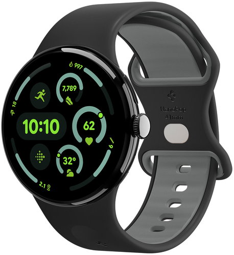 Spigen Nano Pop Band Black Sesame Google Pixel Watch 4/3/2/1 41mm - Smartwatch-Armband - Hauptbild