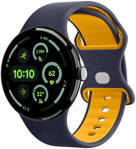 Spigen Nano Pop Band Google Pixel Watch 4/3 45mm Blueberry Navy - Watch Strap - Main image