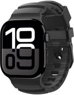 Spigen Silicone Band Apple Watch 49mm/46mm/45mm/44mm Black - Watch Strap