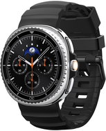 Spigen Silicone Band Samsung Galaxy Watch 8 46mm/44mm/40mm Black - Watch Strap