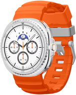 Spigen Silicone Band Samsung Galaxy Watch 8 46mm/44mm/40mm Orange - Watch Strap